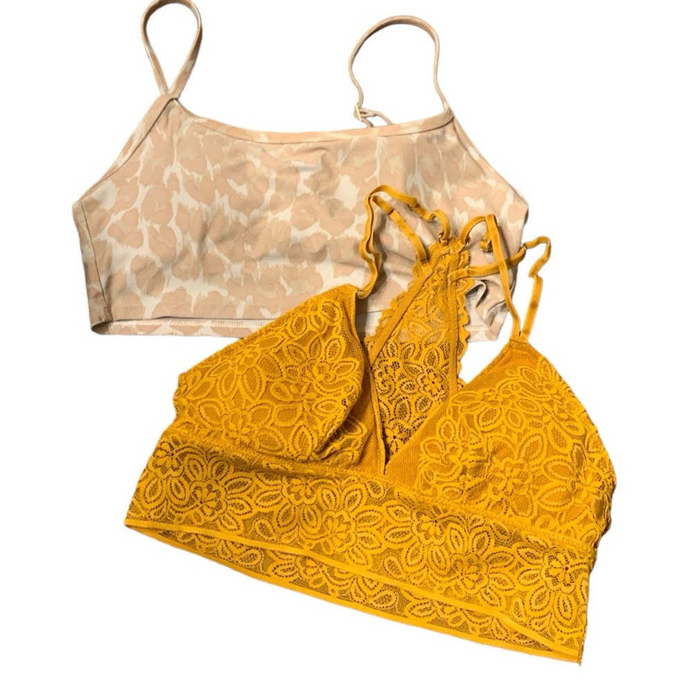 aerie (2) small Cami bras, very gently used lingerie